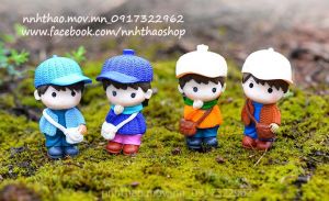 Tượng chibi trang trí tiều cảnh, mô hình